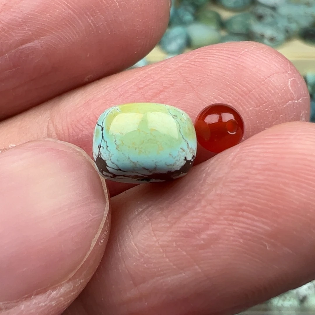 南红玛瑙配饰未镶嵌卡9.2