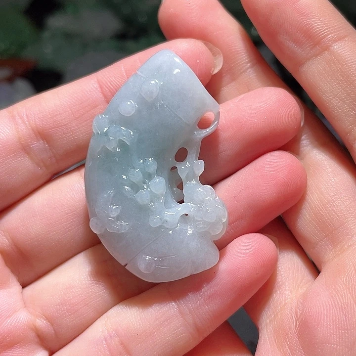 颈饰未镶嵌翡翠天