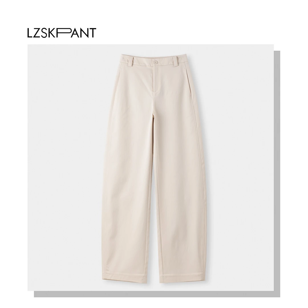 （李总说裤）2025春季新款弯刀裤宽松显瘦高腰时尚百搭825650