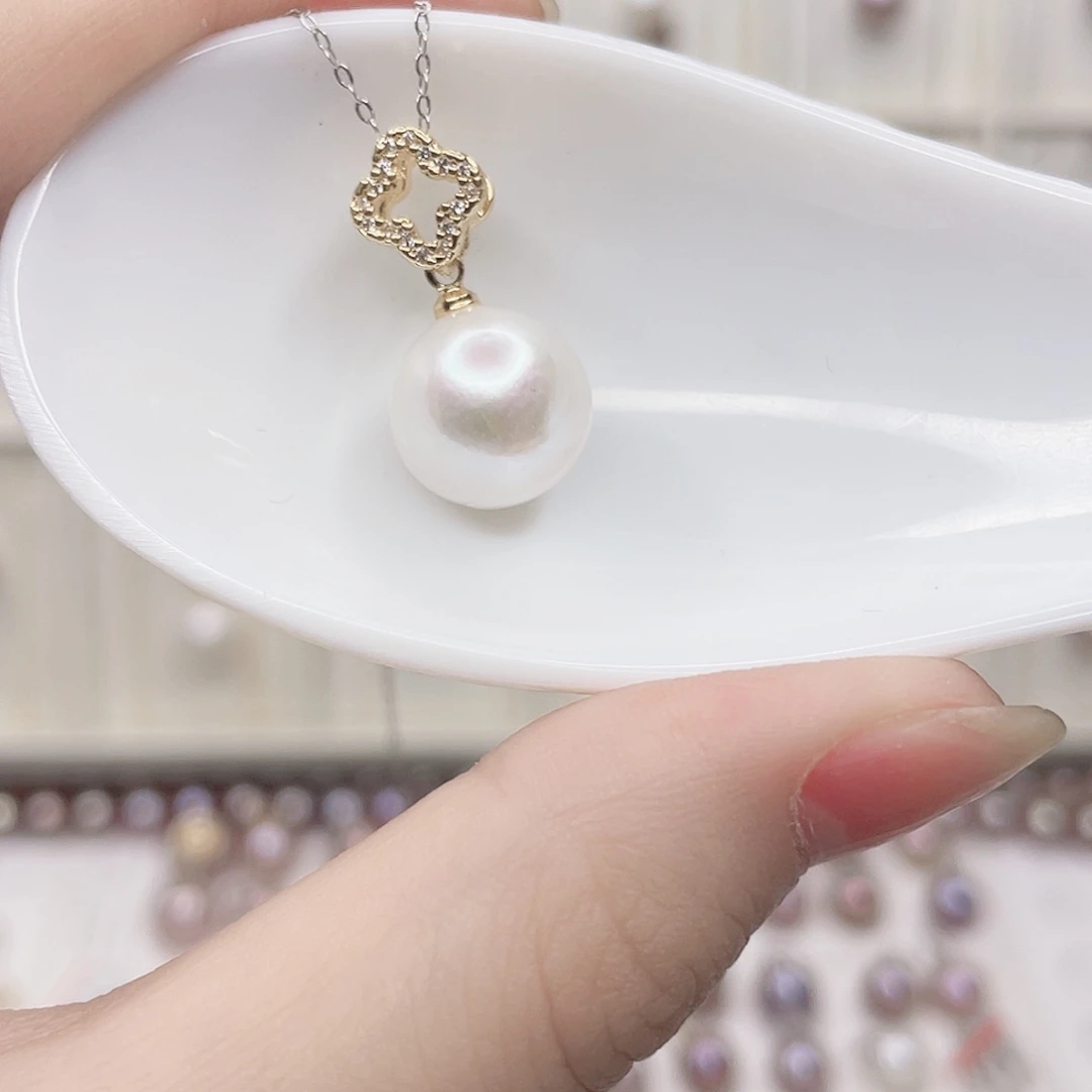 吊坠(赠链)淡水珍珠合金
