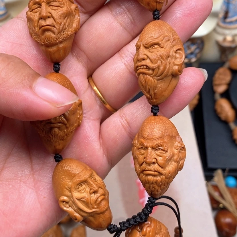 【闪购商品】橄榄核吊坠橄榄手工雕刻工艺