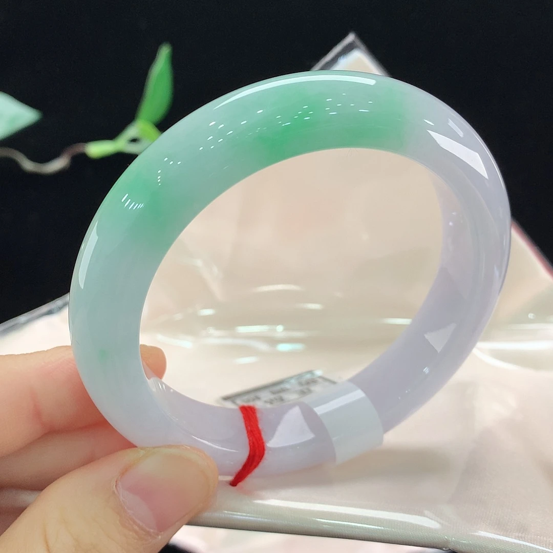 翡翠未镶嵌手镯0491