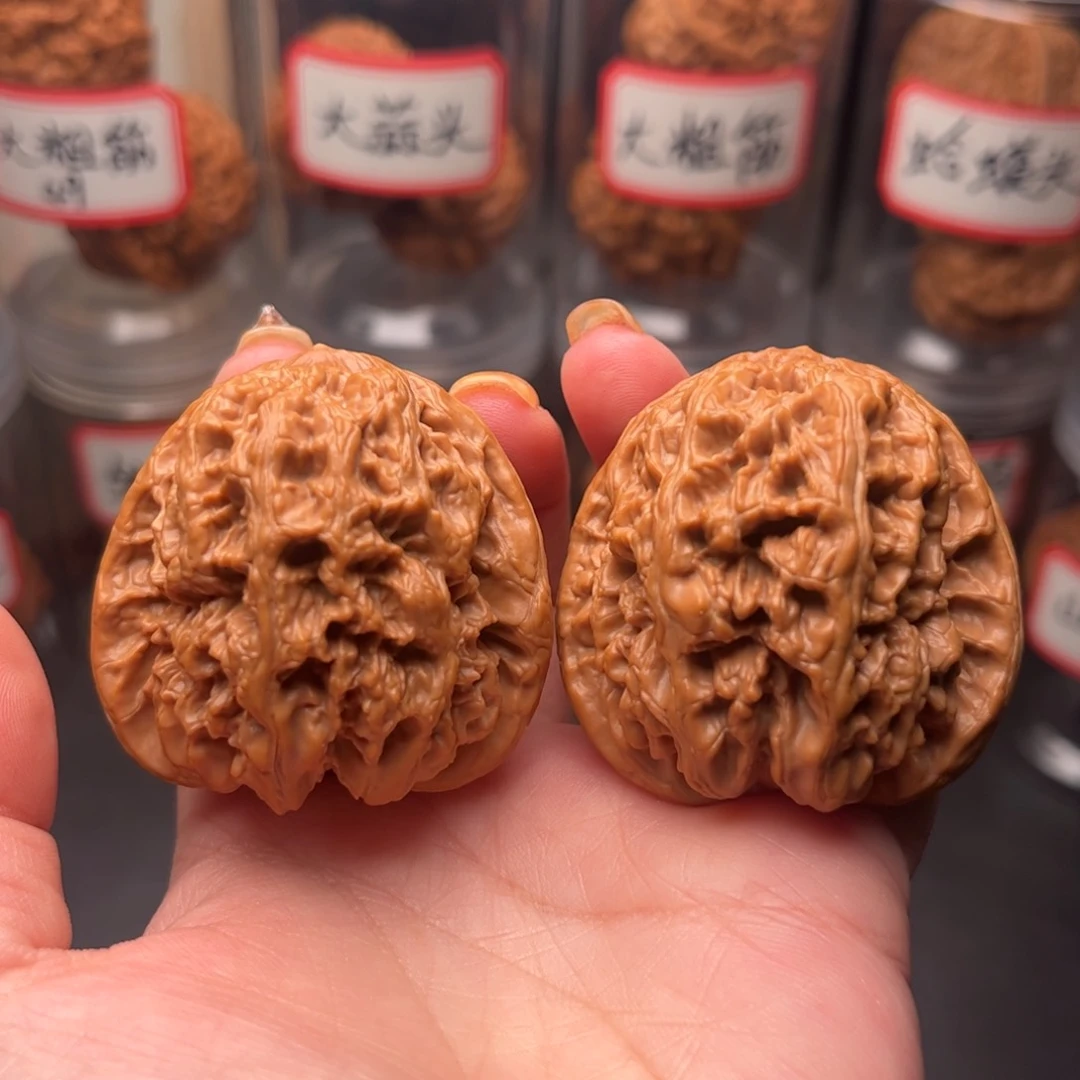 文玩核桃把件将军膀