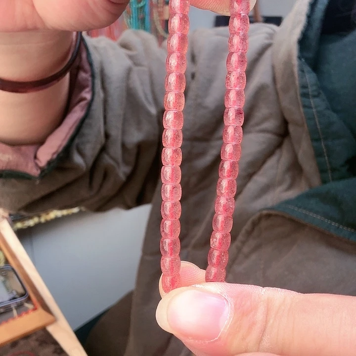 南红玛瑙手链未镶嵌