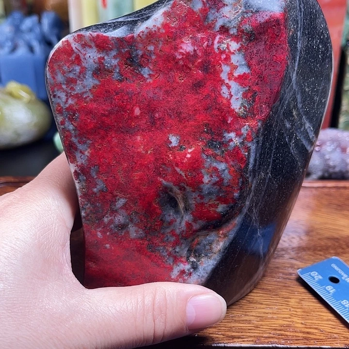 昌化鸡血石所见即所得