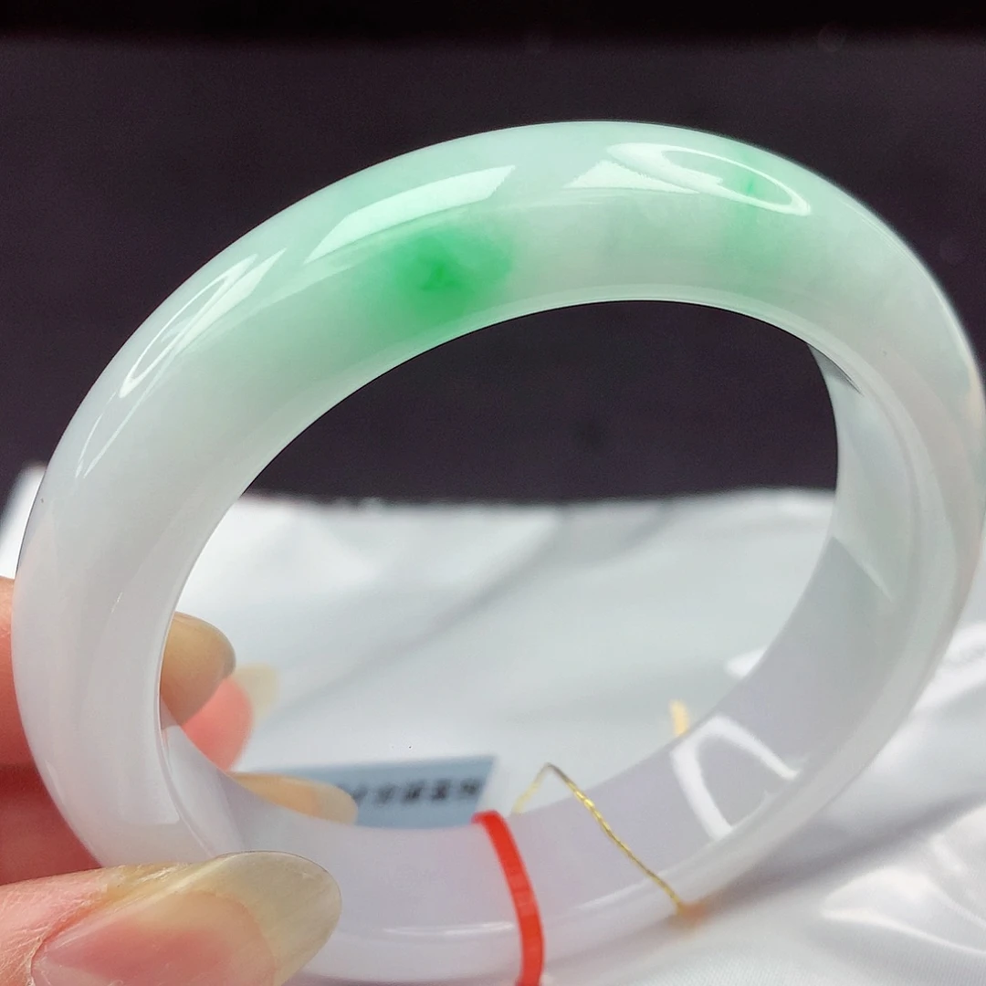 未镶嵌手镯翡翠55圈020