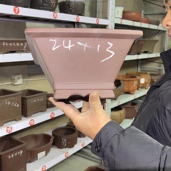 紫砂花盆紫砂等传统