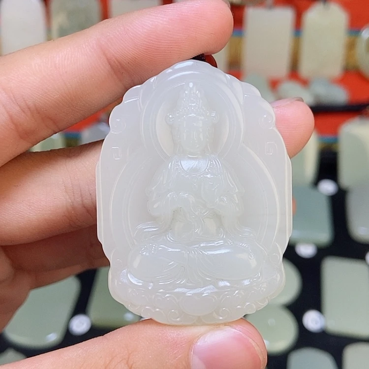 【闪购商品】颈饰未镶嵌和田玉