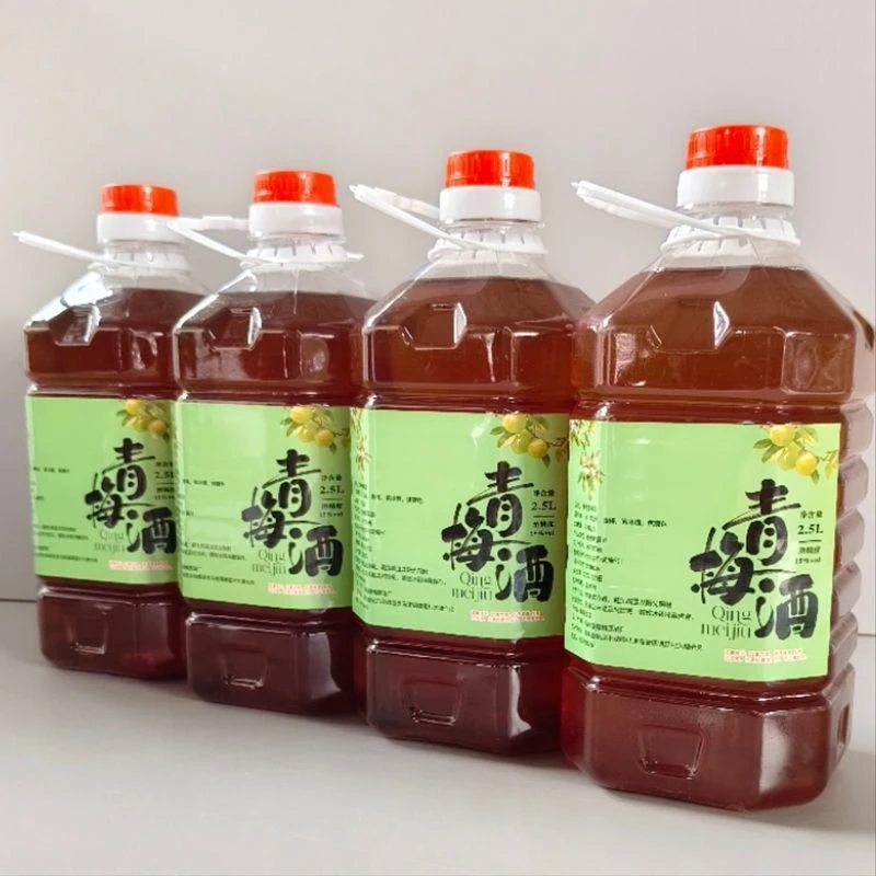 青梅酒5斤桶装15度水果酒农家自酿低度微醺女式甜酒水果酒