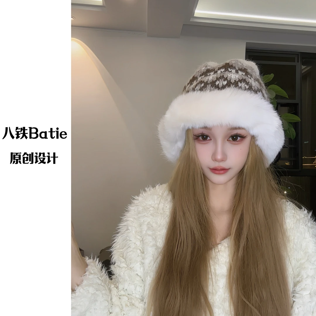 时尚秋冬上班族女防风帽女士帽子盆帽冬季韩版复古