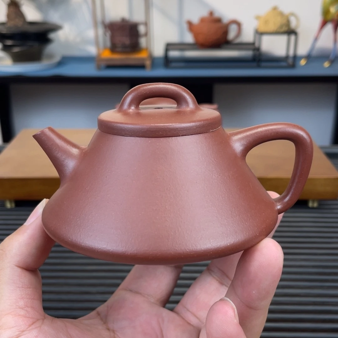 紫砂茶壶中槽青纳瓢180cc