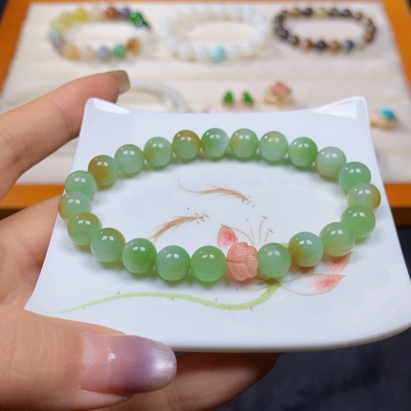 【闪购商品】手链未镶嵌和田玉（糖玉）m**y