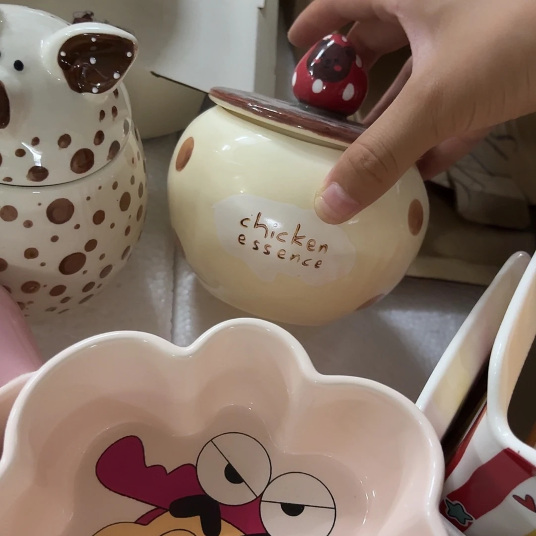 钛合金微瑕草莓调料罐一个