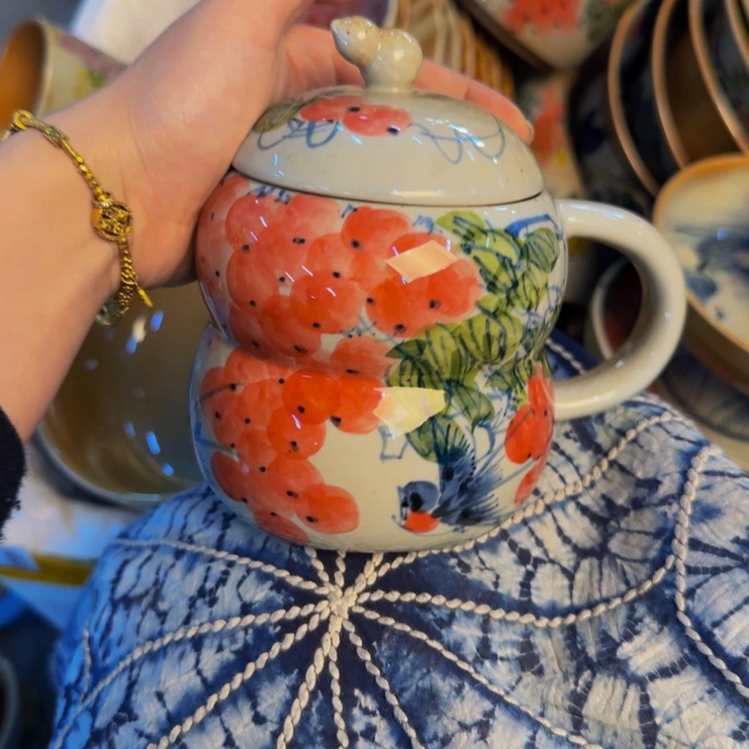 瓷片景德镇陶瓷手工手绘