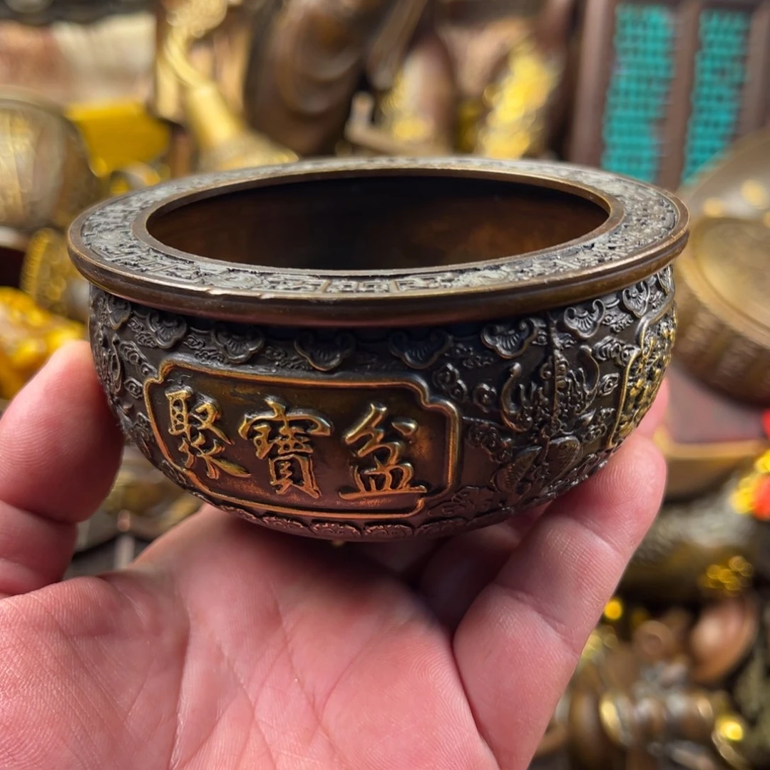 茶壶香炉铜器摆件