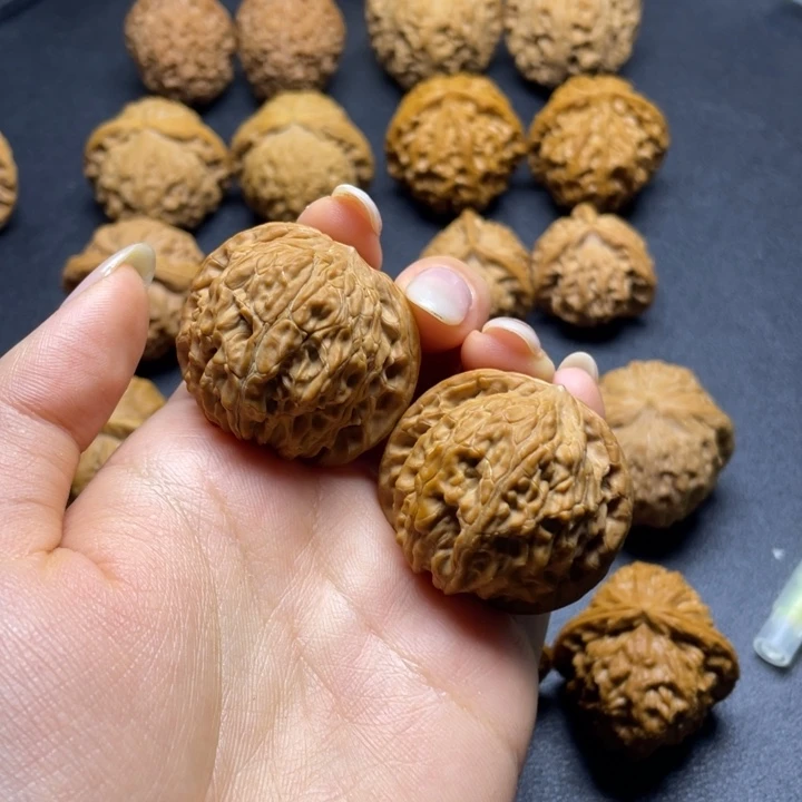 吊坠文玩核桃39全品正磨