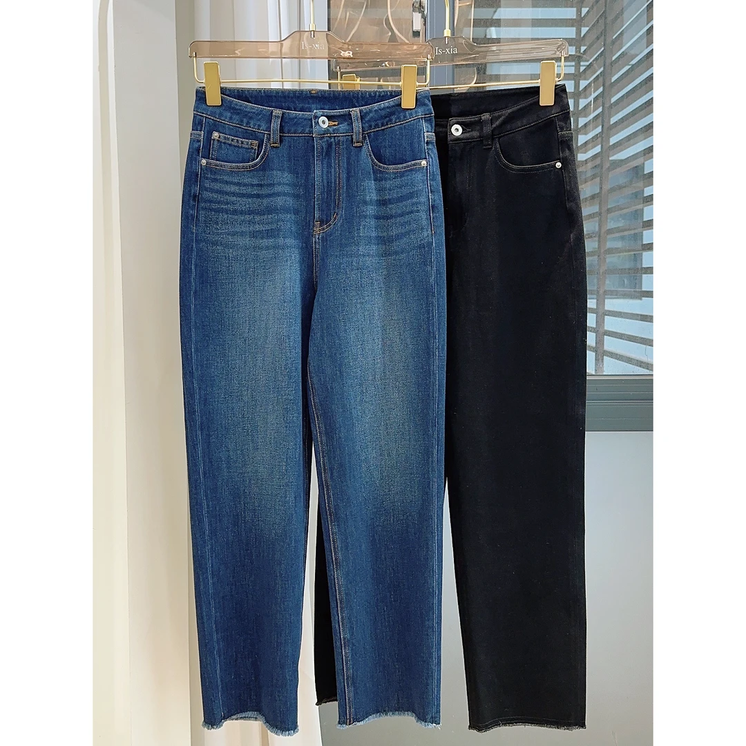 【法棍神裤！】瘦长直！高弹力不贴身舒适超薄夏季牛仔裤时尚春季