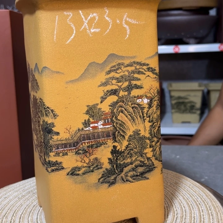 紫砂花盆宜兴紫砂