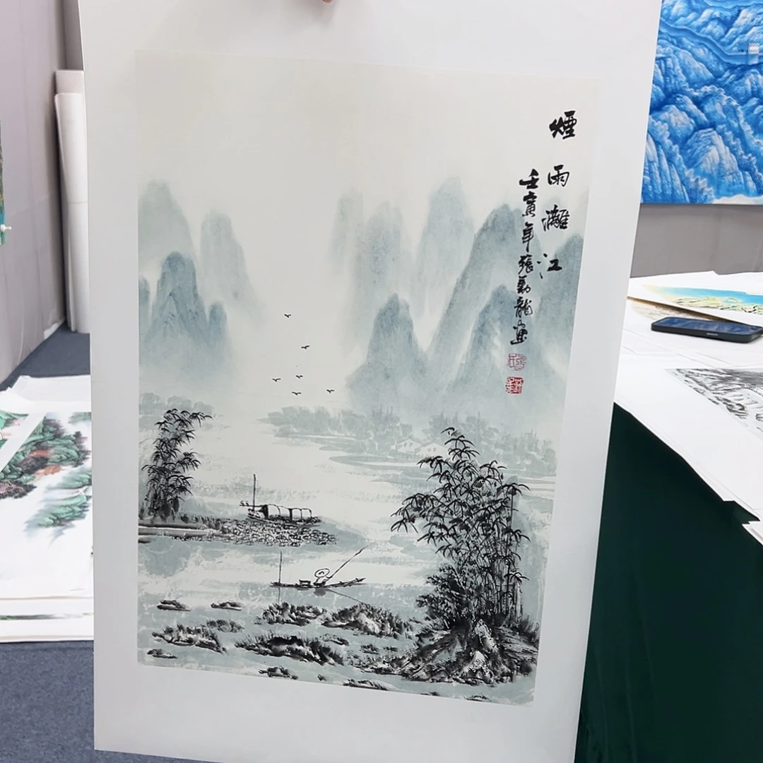 国画宣纸国画纯手绘作品