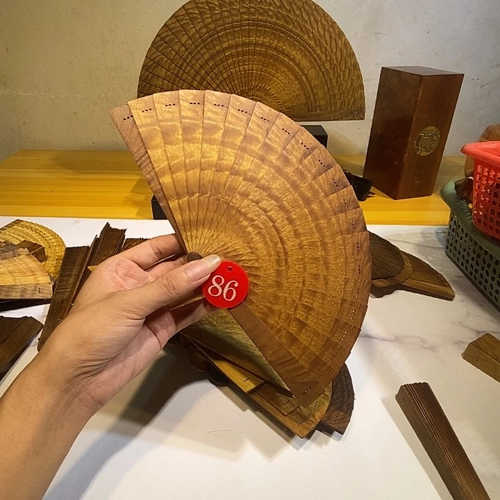 田***8木金丝楠木扇子苏扇