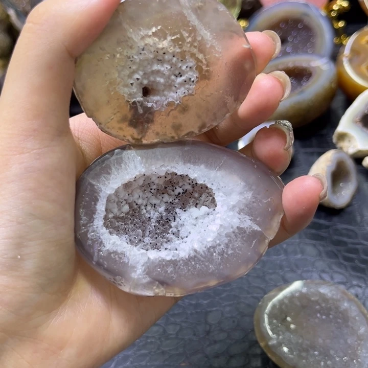 未镶嵌发饰水晶白晶盆