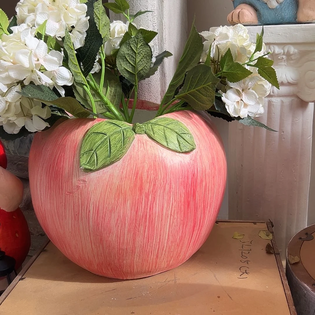 花园摆件红红火火