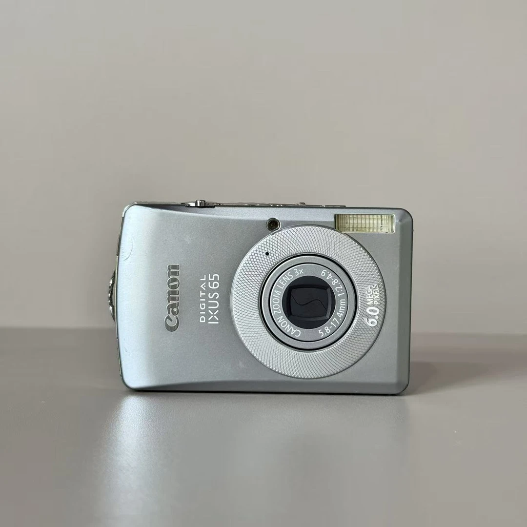 9新 Canon/佳能 IXUS65银色 600W像素 冷白皮古早氛围 不支持试用