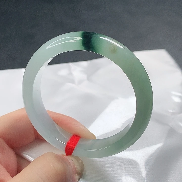 翡翠未镶嵌手镯b0517-2