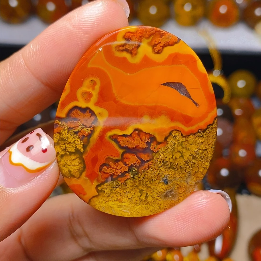 未镶嵌颈饰玛瑙/玉髓