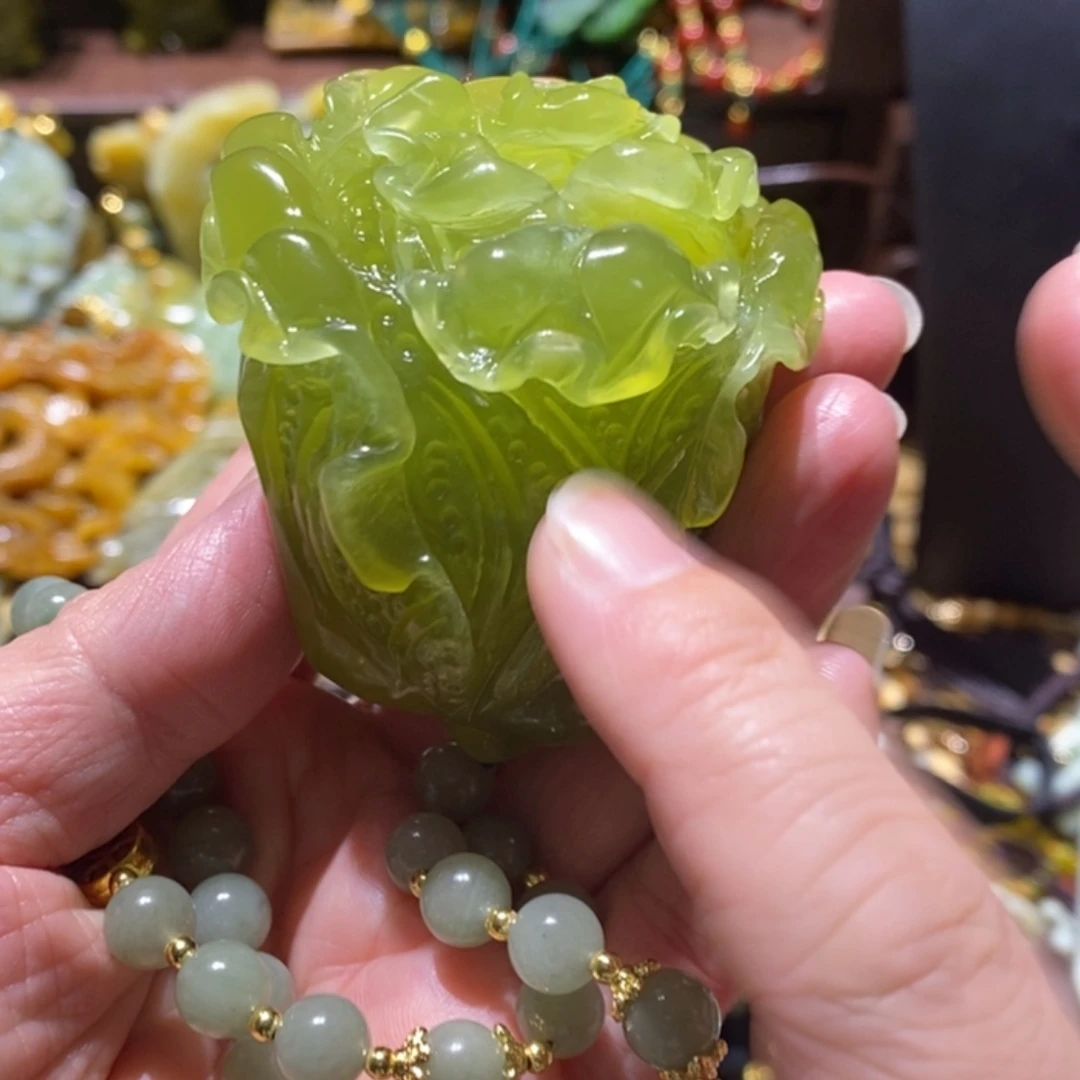 【闪购商品】岫玉毛衣链未镶嵌