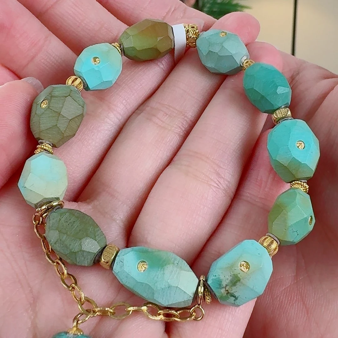 绿松石珠宝奇石未镶嵌