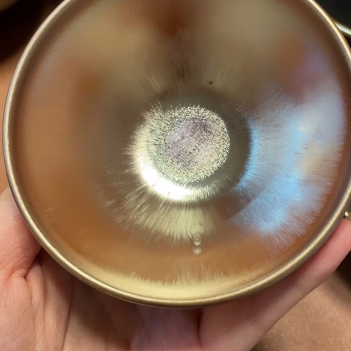 大***鱼茶盏纯手工真柴烧建盏90