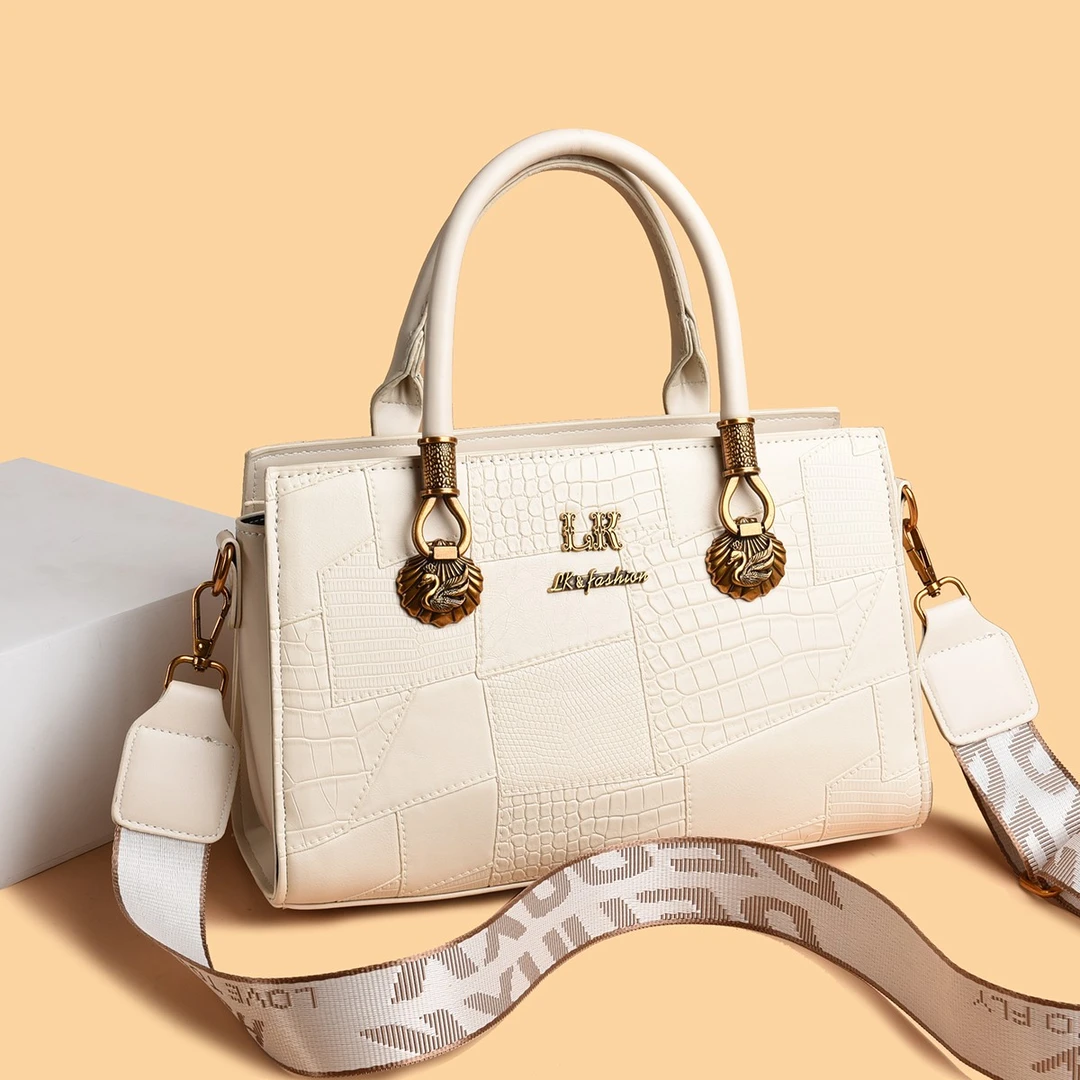 正 246米白色 女包 【长27高17厚10】