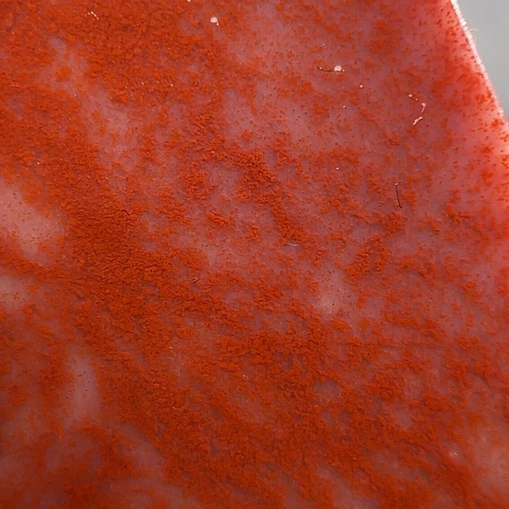 寿山石印石白底桃花小牌牌