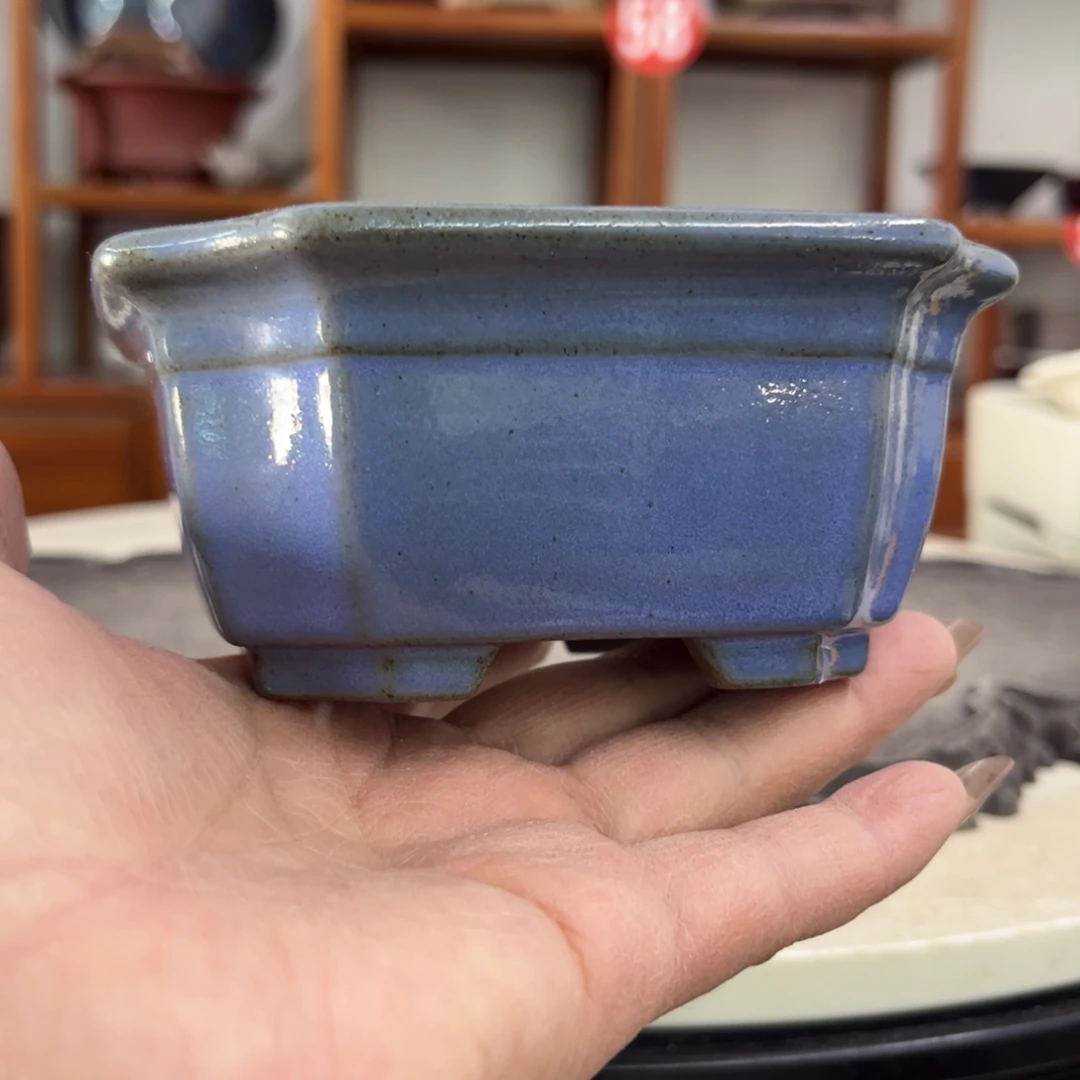 紫砂花盆瑕疵5-11。。。