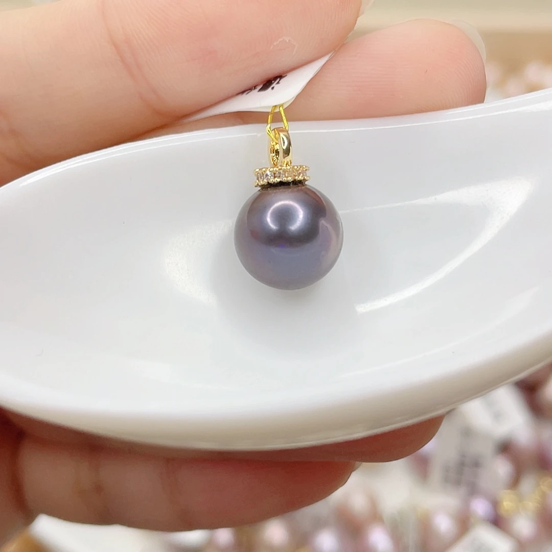 淡水珍珠未镶嵌吊坠(赠链)