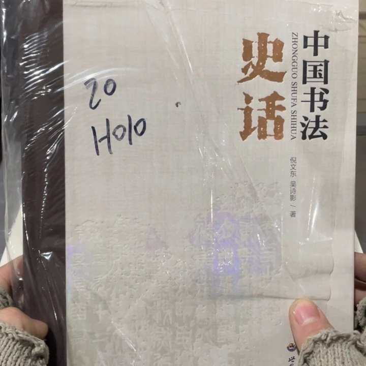 中国书法史话正版塑封全新