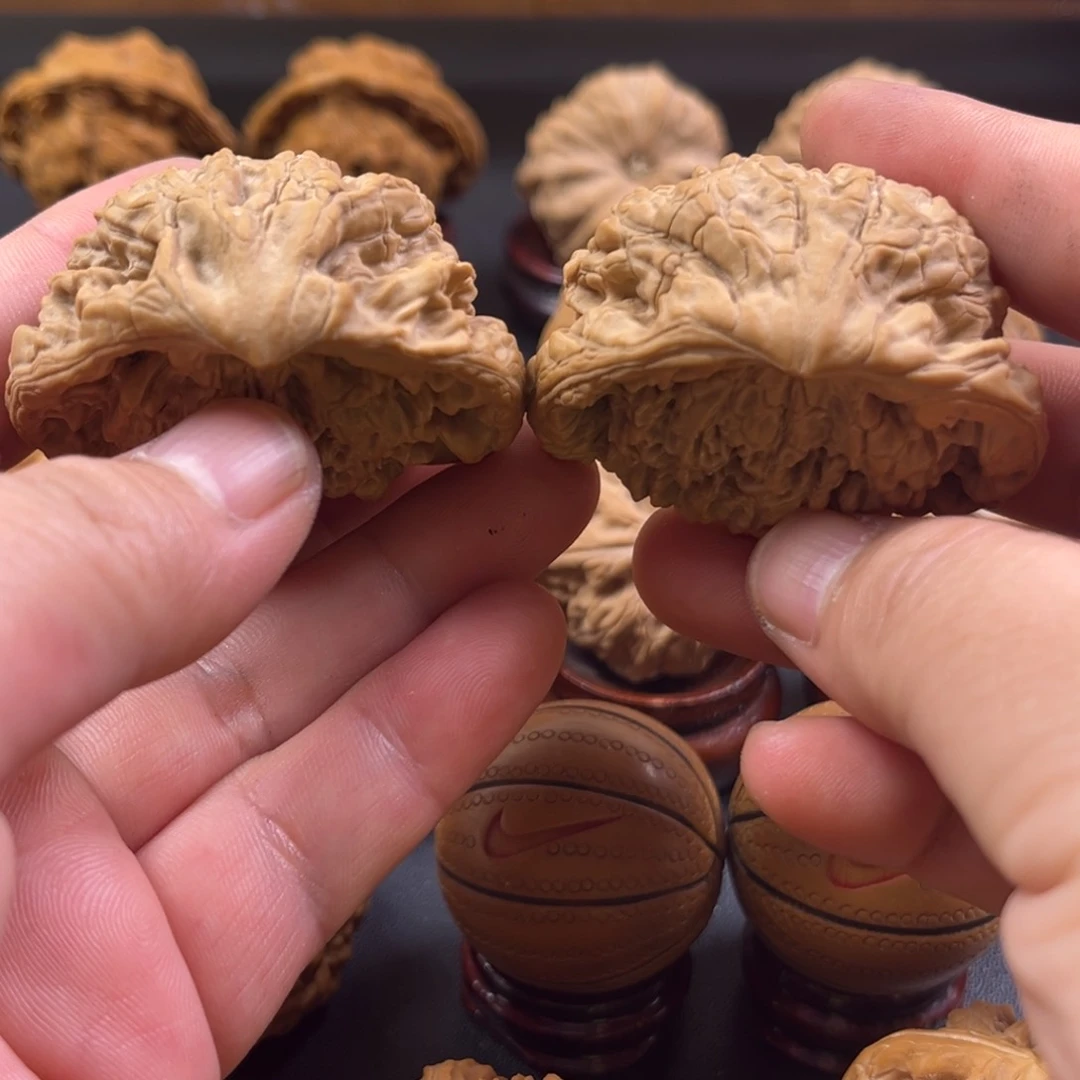 文玩核桃把件*️****聚宝盆蛇头