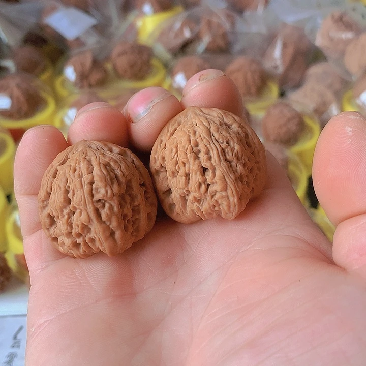 吊坠文玩核桃红玛瑙35