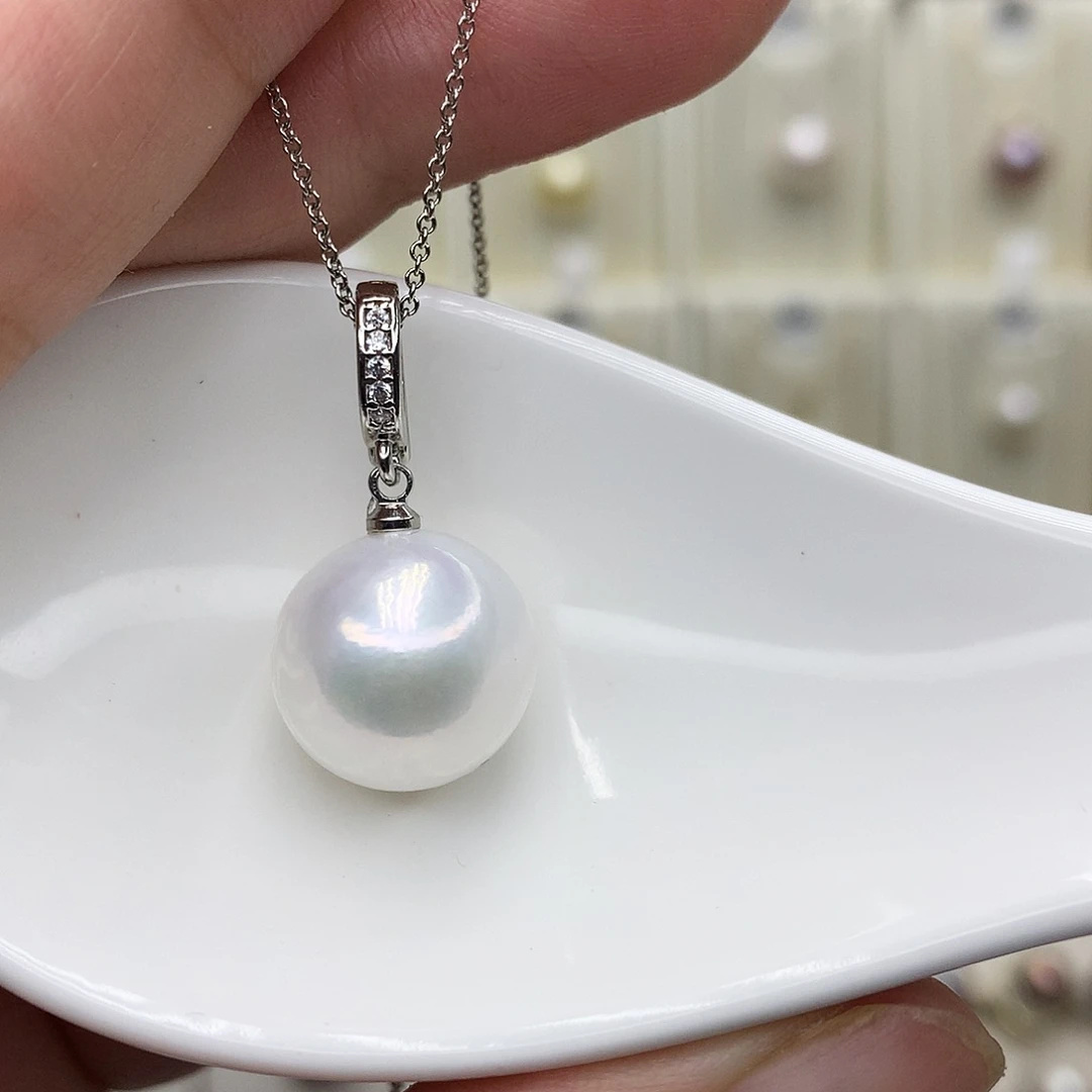 未镶嵌淡水珍珠吊坠(赠链)