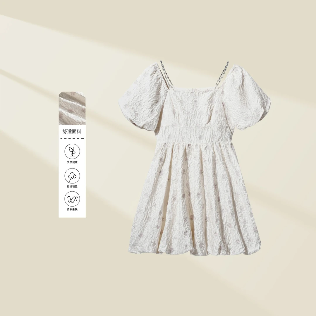 【小依专享】L5326159A 夏季气质连衣裙-6159