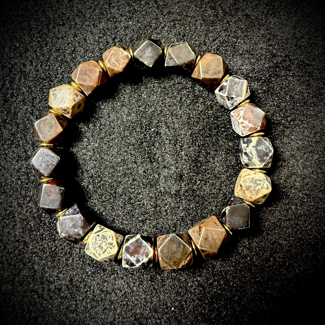 唐球玛瑙八楞9 手串单圈男女款