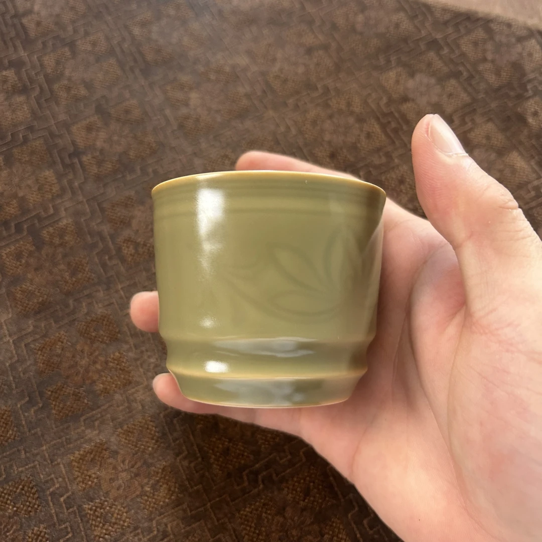 【央广非遗】分寸青瓷百合杯fc520