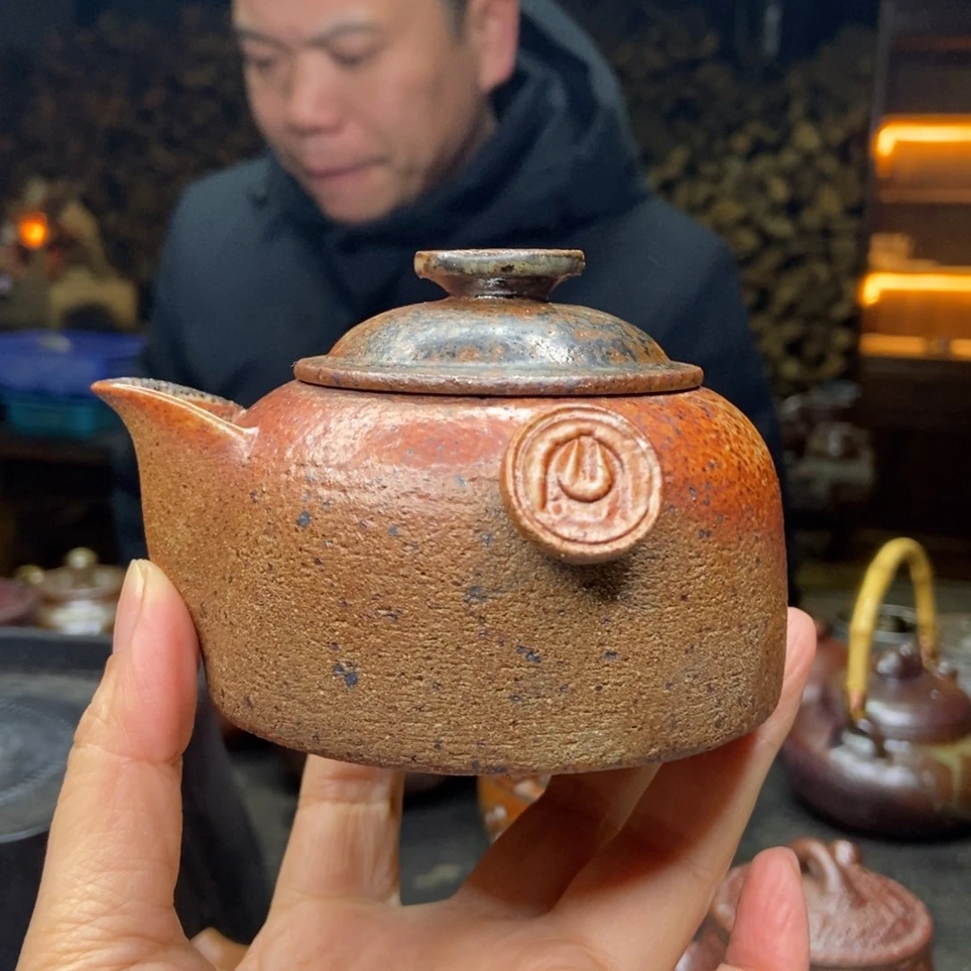 紫砂柴烧紫砂茶具