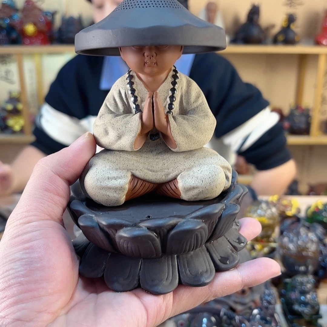 紫砂茶宠紫陶树脂茶宠摆件