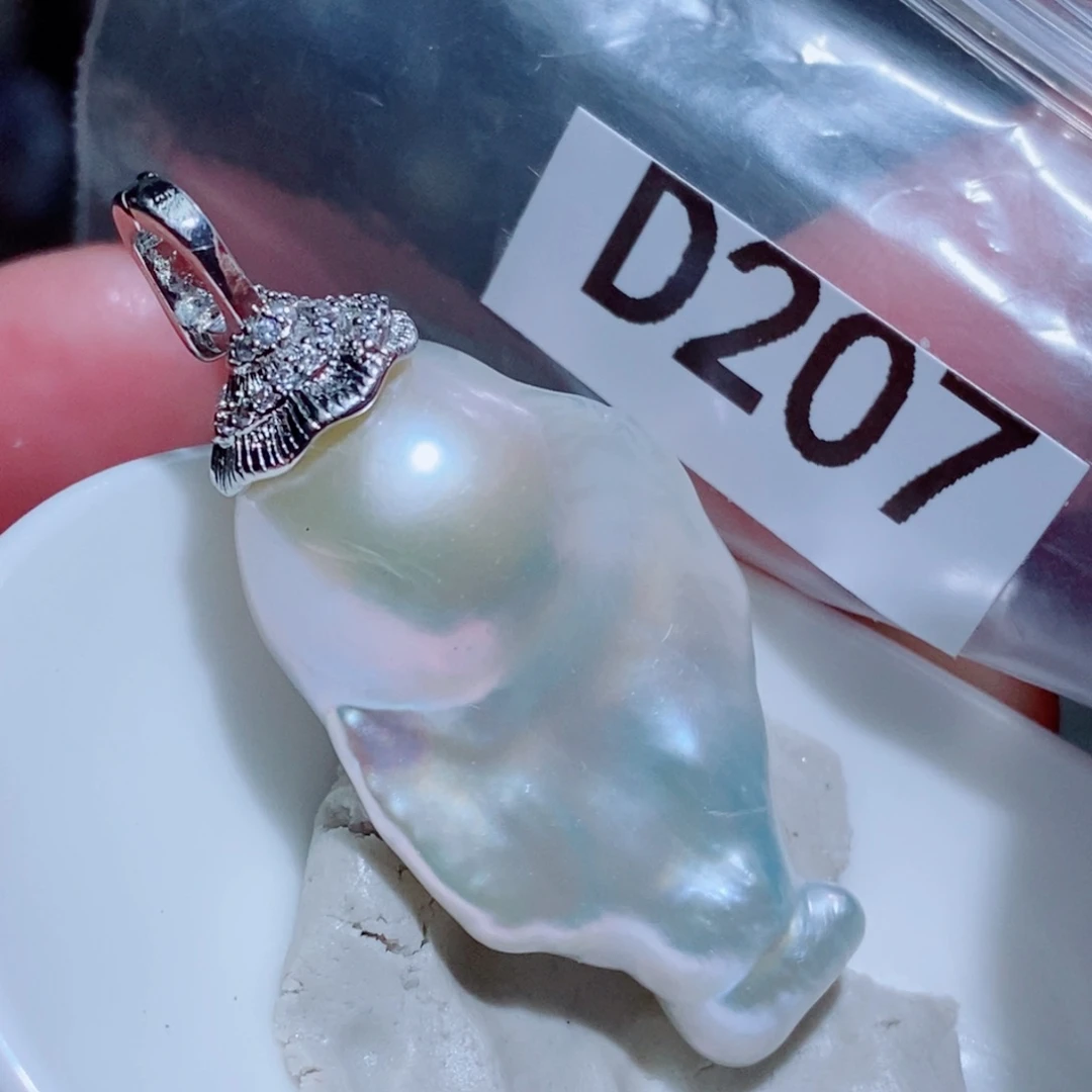 淡水珍珠银S925镶嵌其他