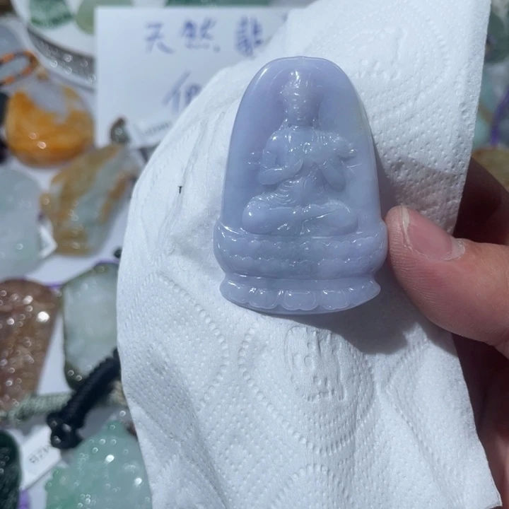 翡翠项链未镶嵌天然