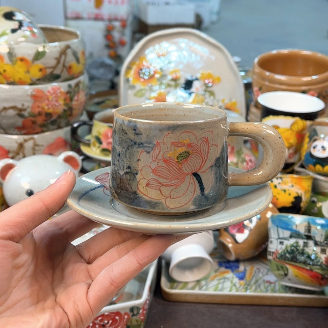 景德镇陶瓷手工杯