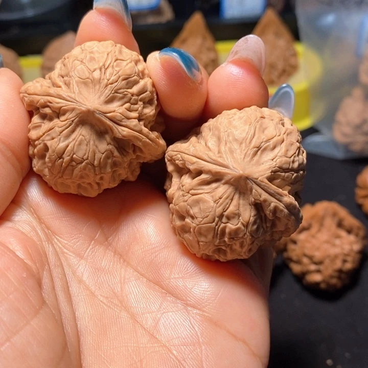 文玩核桃把件大团圆全品