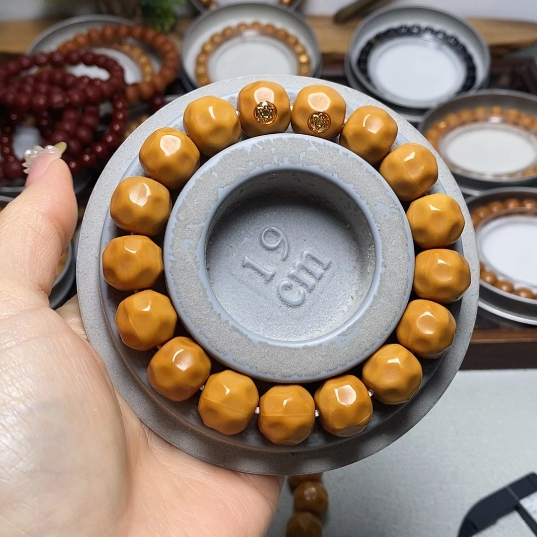 猴头核桃手串346号14左右双标龙炎奶酪全品